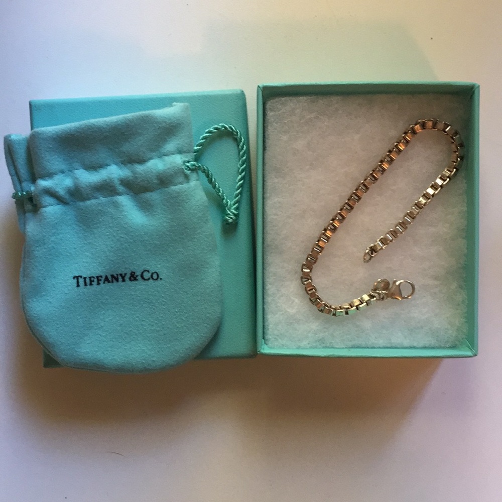 Tiffany & Co Venetian Box Link Bracelet